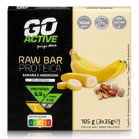 Raw Bar com Amendoim e Banana Go Active 3×35 g